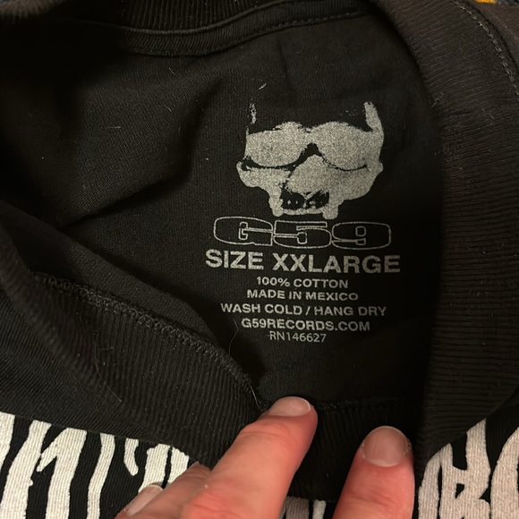 G59 Greyday Tour 2024 long sleeve T shirt XXL - Picture 4 of 4